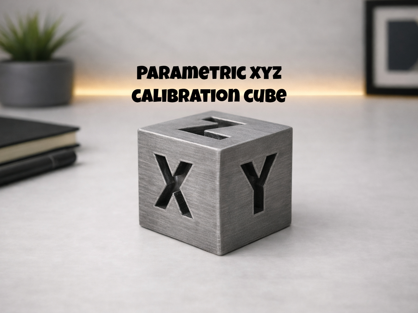 Parametric XYZ Calibration Cube