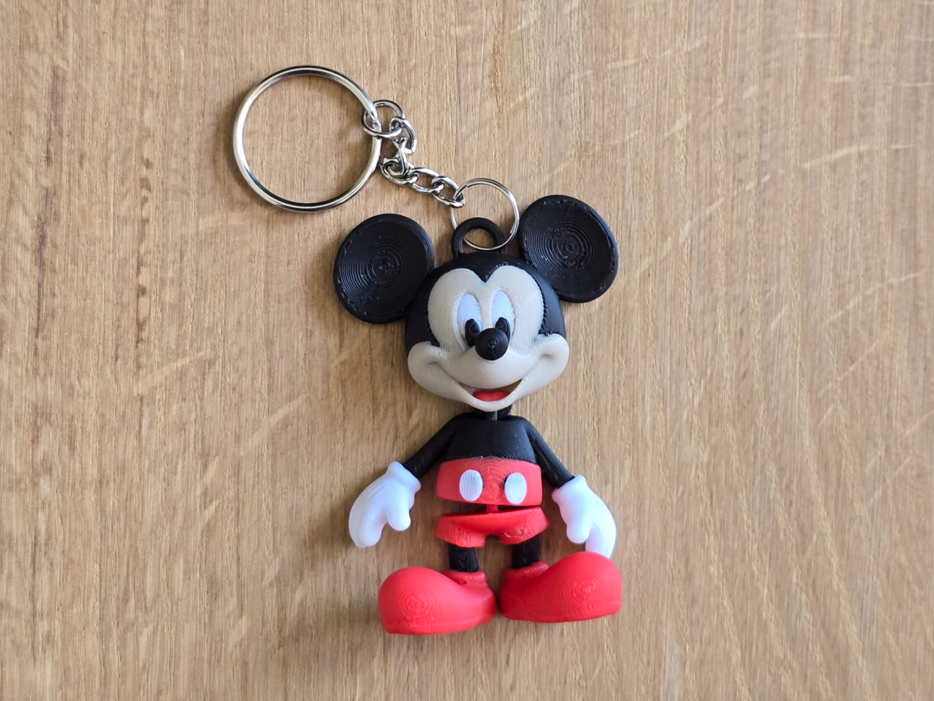 Mickey Mouse flexi keychain