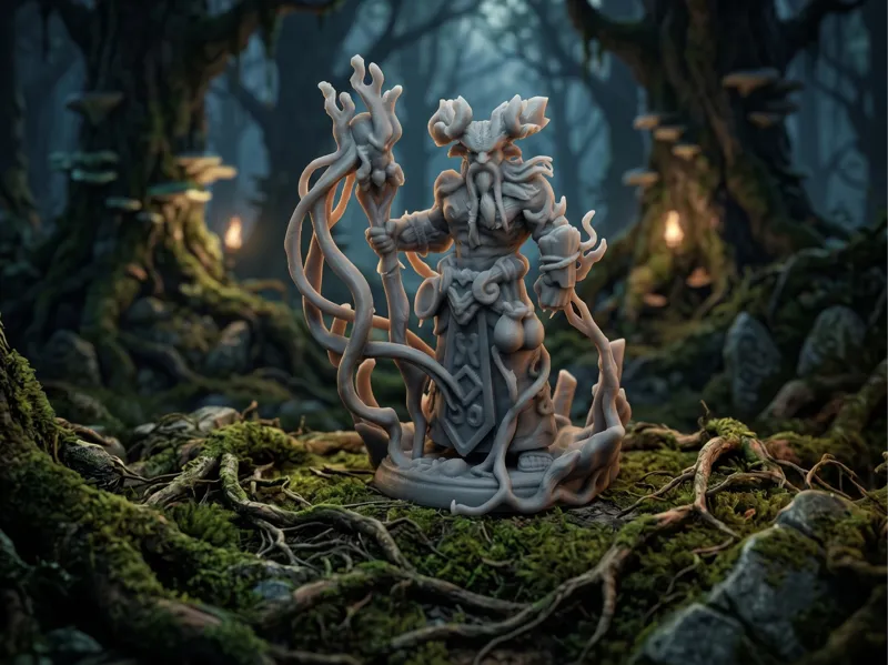 Druido Arcano della Foresta - DnD (28mm)
