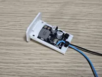 Support panneau pour module Type-C PD 65 W (sans demi-trou) — photo 1