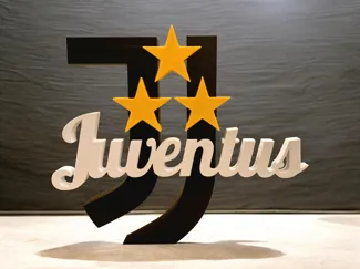 Logo da tavolo Juventus
