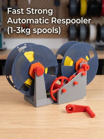 Accesorio para filamento: Fast Strong Automatic Respooler V2 (1-3kg spools) — vista de referencia 2