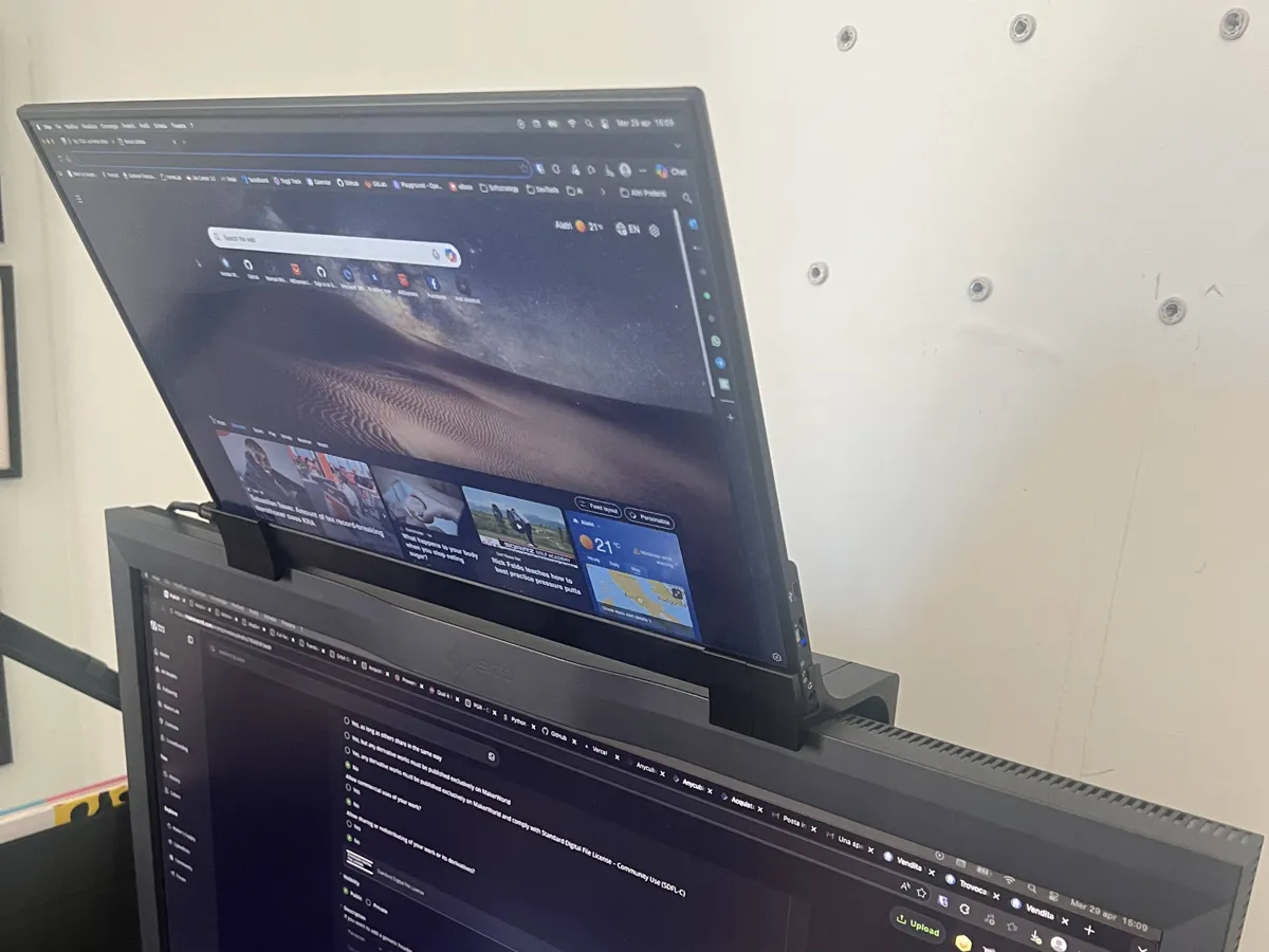 External monitor stand for EIZO monitors - Free 3D Print Model - MakerWorld