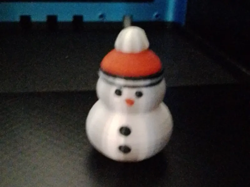 SCHNEEMAN für an den Weihnachtsbaum 