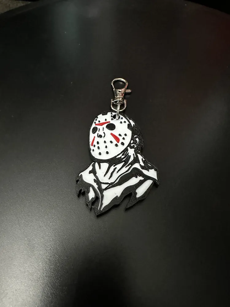 Friday the 13th - Jason keychain by Jayyyw MakerWorld: Download Free 3D ...
