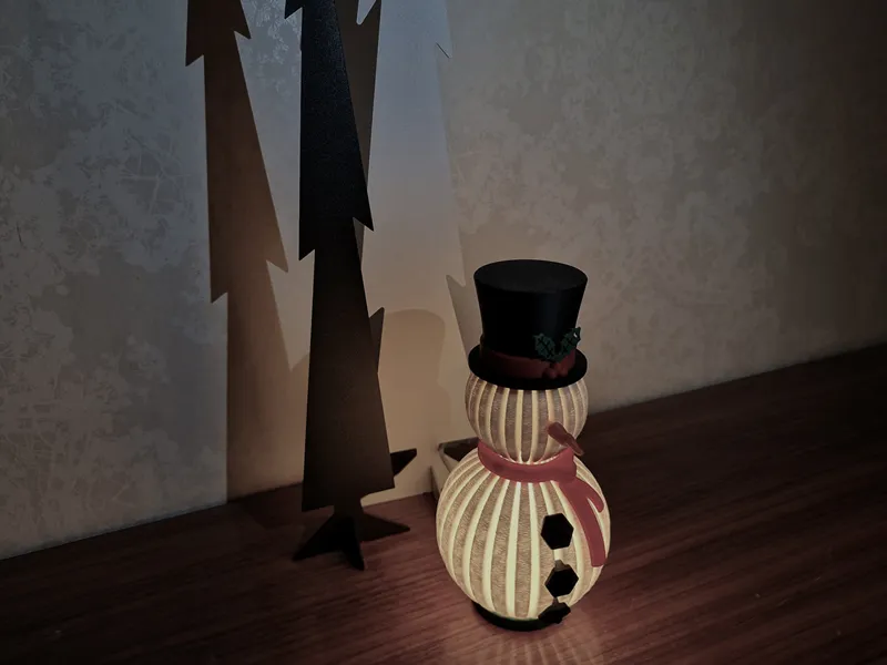 Modern snowman - IKEA kapplake