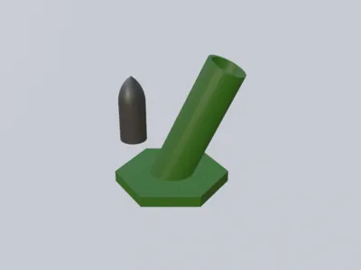 Desktop Spring Mortar (Working)