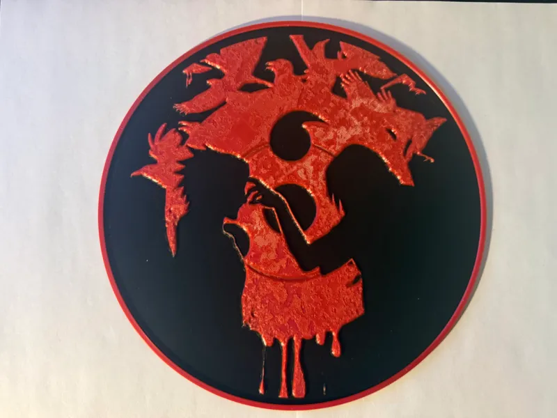 Itachi and Sasuke Sharingan Style Hueforge