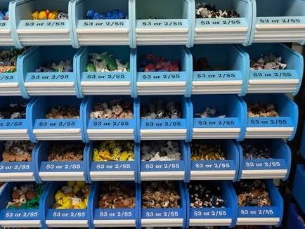 Hanging mini bin