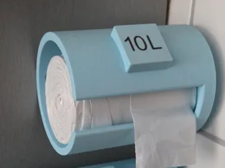 Trash bag dispenser/Müllbeutelspender 10 L