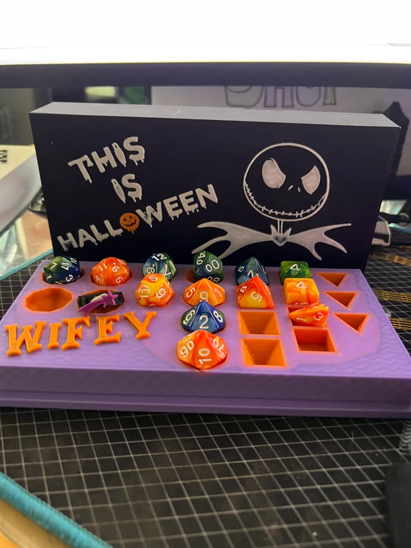 Jack Skellington Dice Box