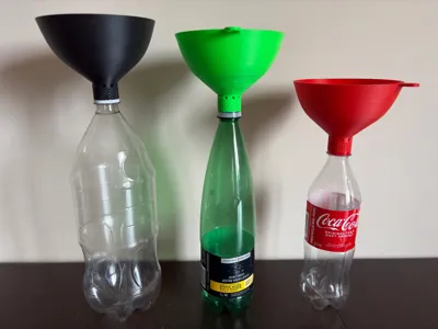 Funnel for PET bottle