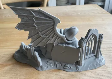 Escenografía en miniatura: Gothic Ruined Sanctuary Wargaming Terrain — vista de referencia 4