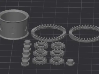 Gear Ring - no supoorts