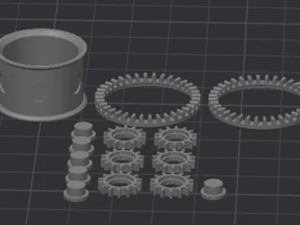 Gear Ring - no supoorts
