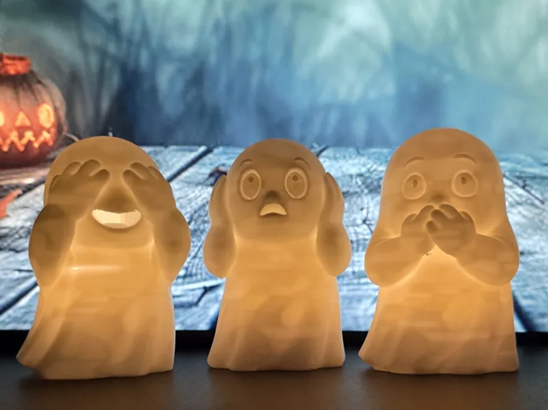 Halloween Ghost Tealight