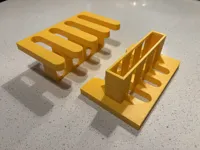 6x1 board, 0.2mm layer, 2 walls, 15% gyroid infill