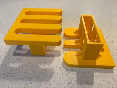 Finger joint router templates for 4x1 & 6x1 boards