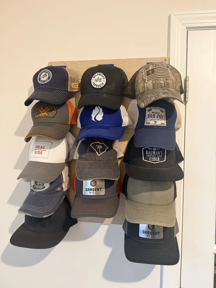 Hat Holder Wall Mount Rack - Free 3D Print Model - MakerWorld