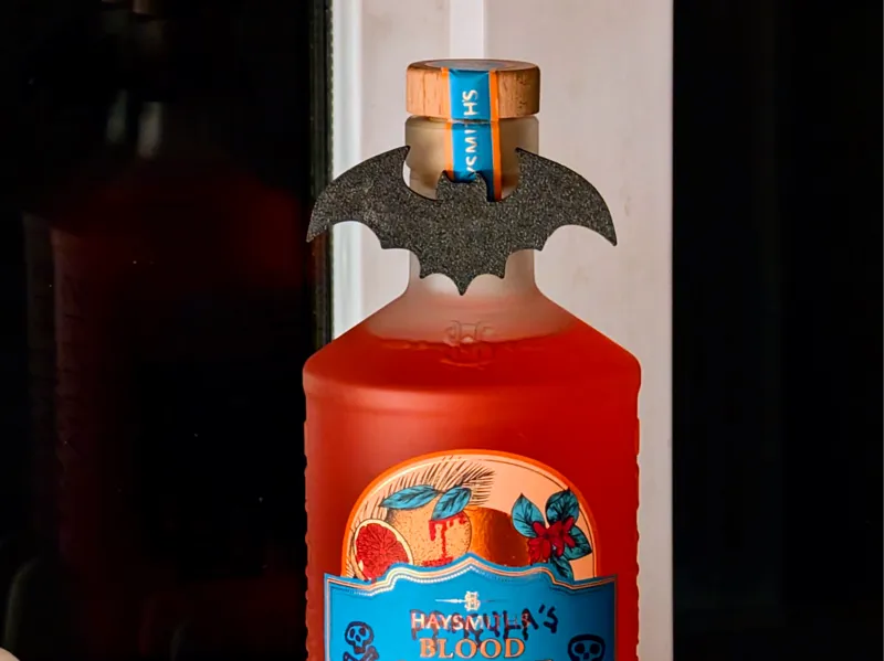 Halloween Bat Bottle Neck Clip