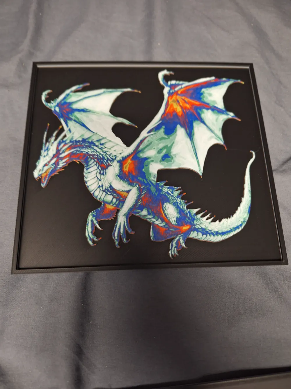 Color Flying Dragon Hue Forge by mlupien - MakerWorld