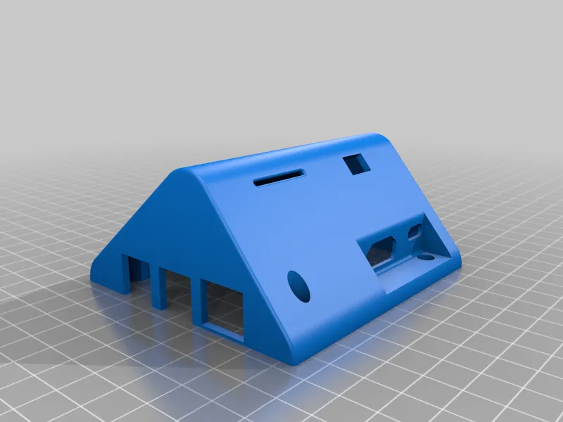 Raspberry Pi 3 OctoPi Case with hole ( for filament sensor)