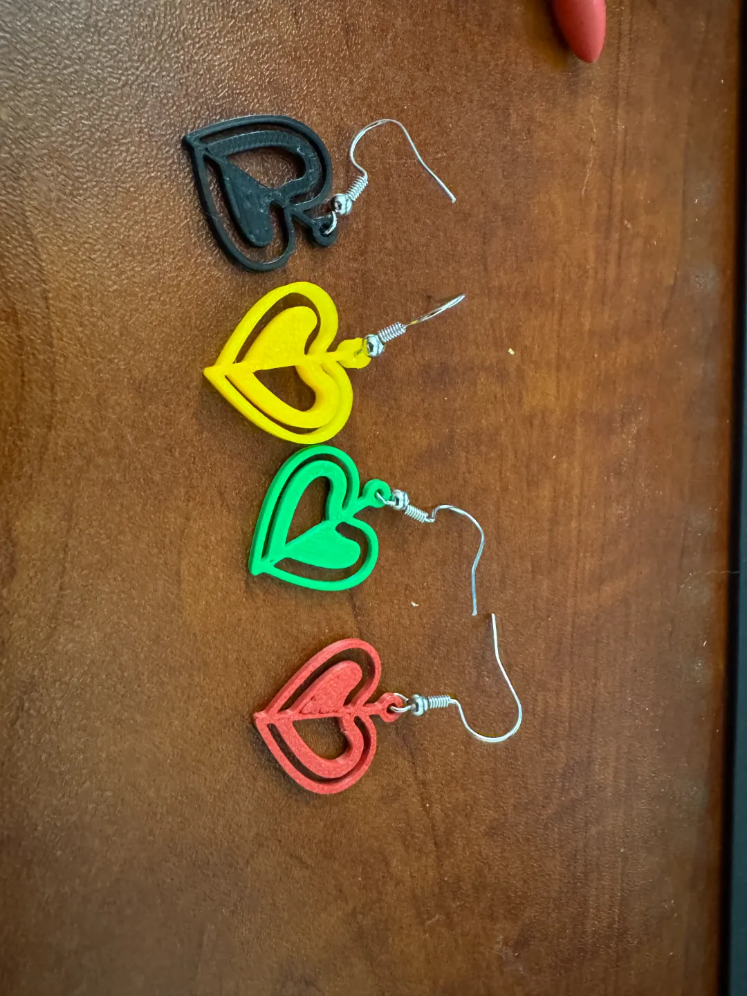 Heart Earrings view 2