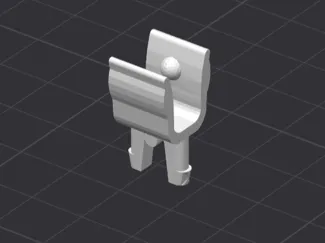 Playmobil Anhängerkupplung Adapter