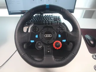 Interchangable logos for Logitech G29 wheel