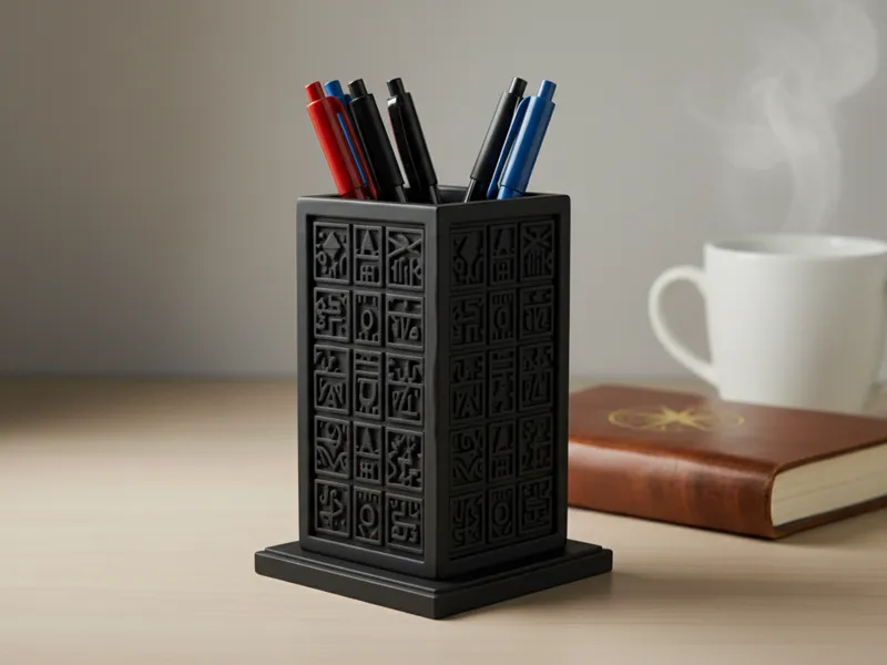 Poneglyph Pen Holder - Ancient One Piece Relic
