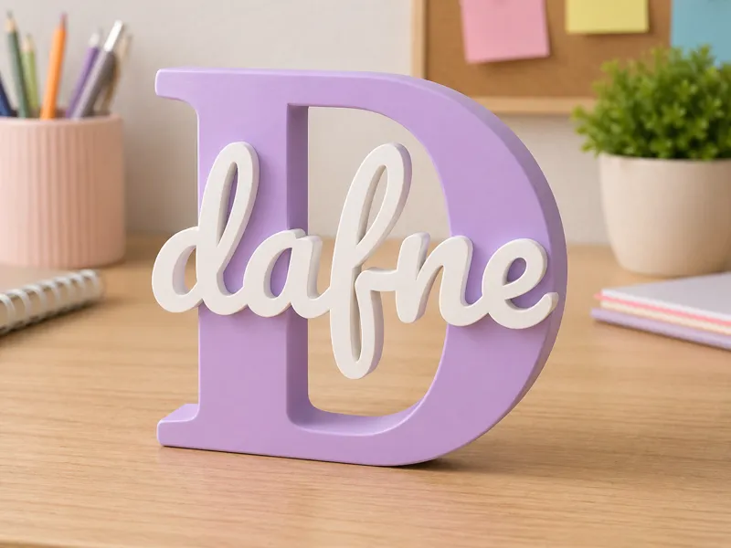 Nombre decorativo Dafne NO AMS