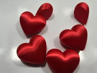 two-part magnetic heart