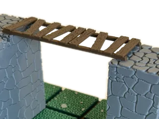Wooden Bridge Miniature
