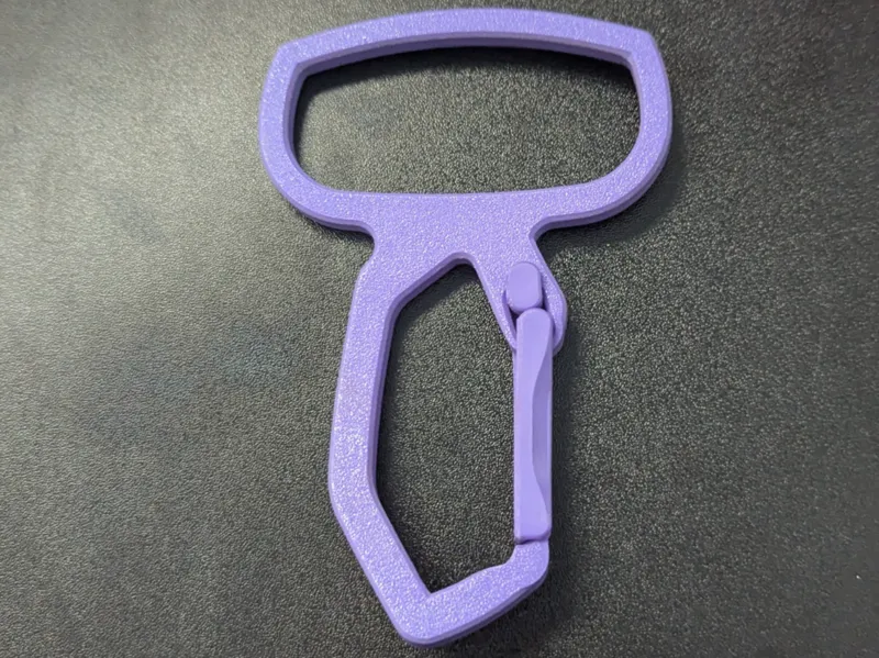 Carabiner with Handle Grip