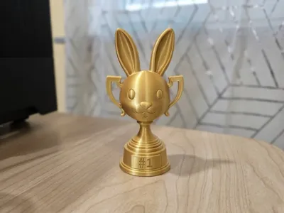Easter Bunny Trophy