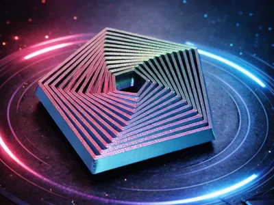 Pentagon Fidget – Spiral Design