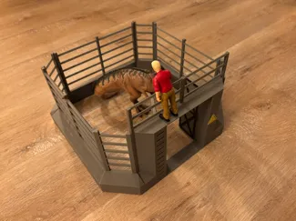 Dino Gehege für Schleich oder Playmobil