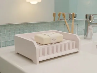 Dual Purpose Holder Soap Dish & Kitchen Sponge