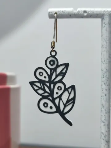 Pendientes: Aretes Botánica Nocturna — vista de referencia 5