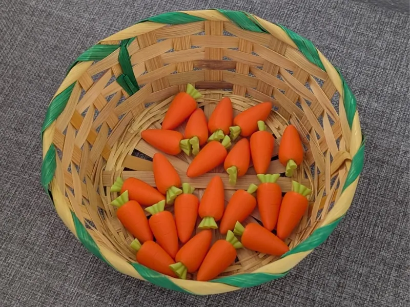 Mini Carrots for Easter Basket