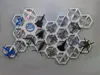 hex frame, stand, and trim