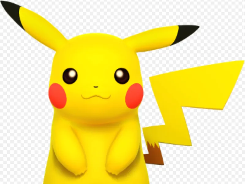 3D pickachu