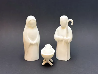Minimalist Nativity Set