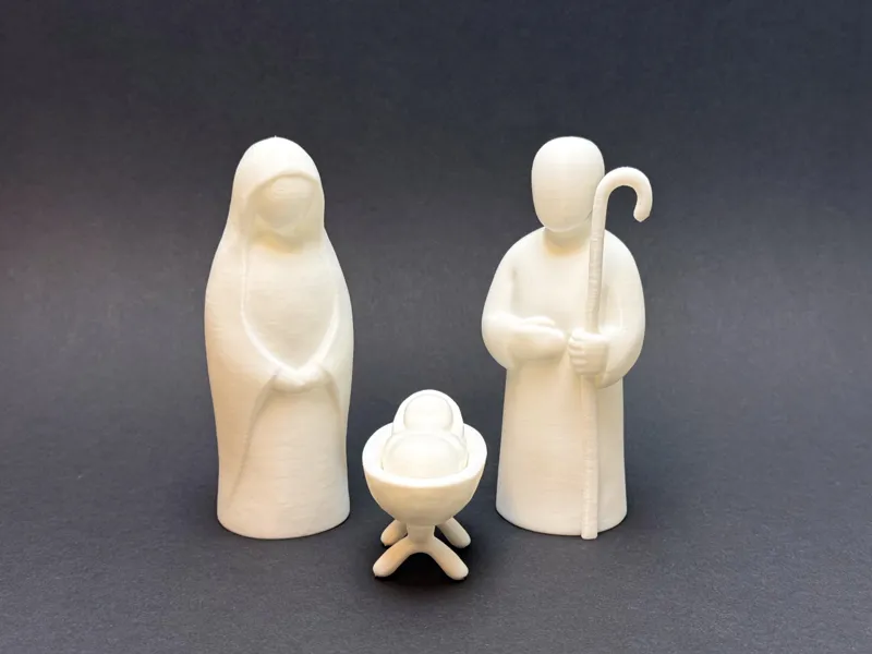 Minimalist Nativity Set
