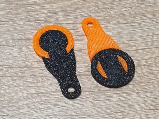2in1 Mini-Einkaufswagenlöser mit abnehmbarem Chip