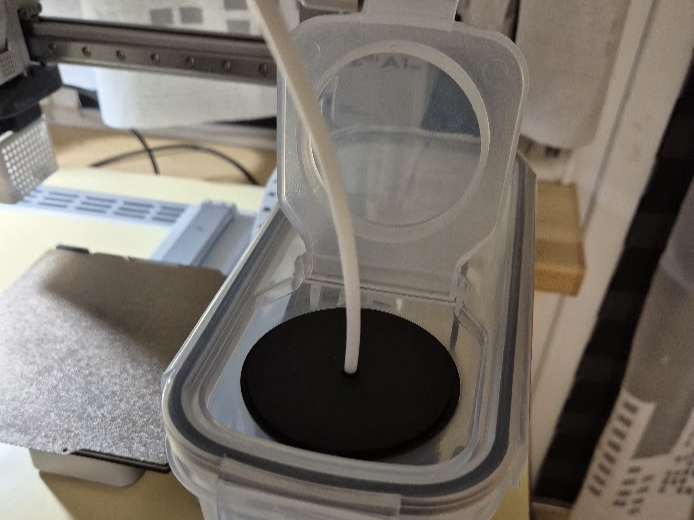 No-Drill Drybox Cap for 4mm PTFE Tube (Parametric)
