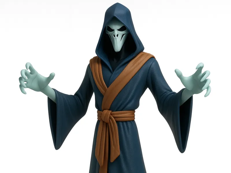 Spirit Monk mini Dungeons and Dragons