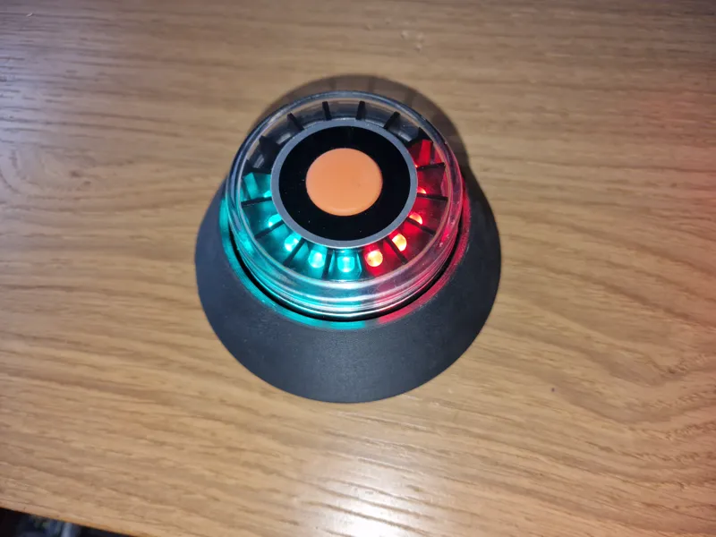 Guard Navi Light TriColor red green bow