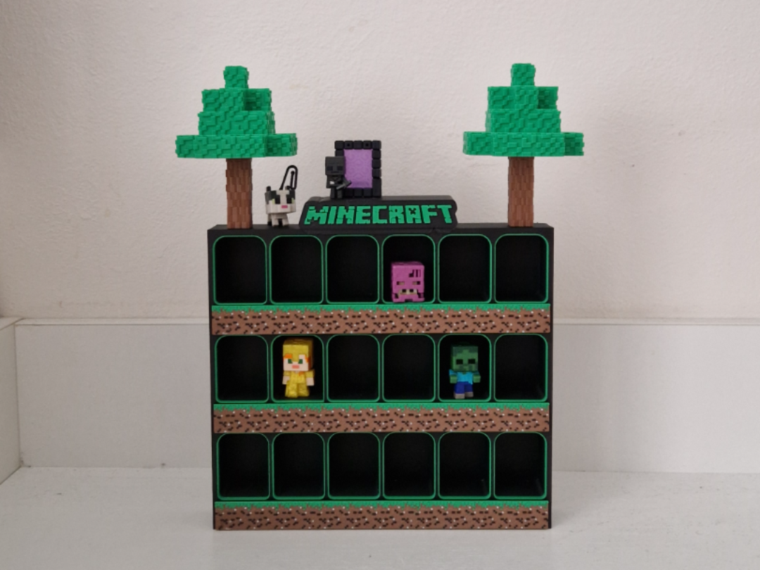 Miniatura 1 do modelo 3D Minecraft Kinder Joy Box 