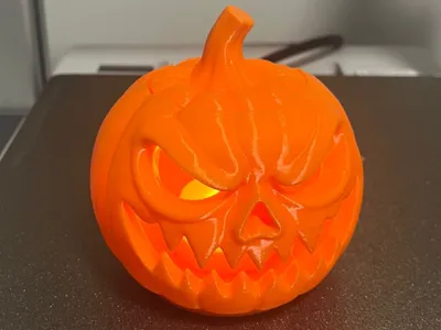 Mini Halloween Scary Pumpkin